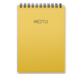 Moyu | A6 | 24 pagina's | Hardcover | Geel | 4 stuks