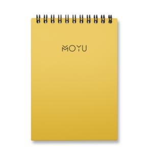 Moyu Uitwisbaar Notitieboek | A6 | 24 pagina’s | Hardcover | Geel