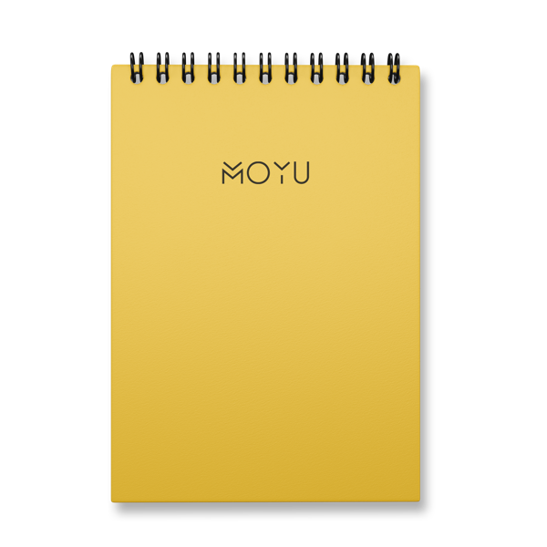 Moyu Uitwisbaar Notitieboek | A6 | 24 pagina's | Hardcover | Geel