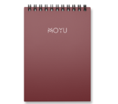 Moyu Uitwisbaar Notitieboek | A6 | 24 pagina's | Hardcover | Rood