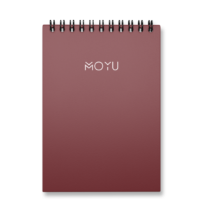 Moyu Uitwisbaar Notitieboek | A6 | 24 pagina’s | Hardcover | Rood