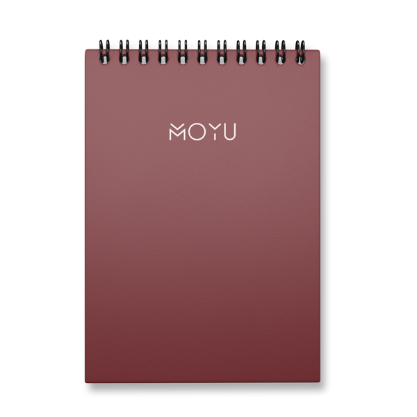 Moyu Uitwisbaar Notitieboek | A6 | 24 pagina's | Hardcover | Rood