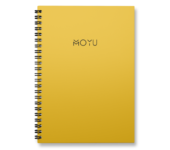 Moyu | A5 | 40 pagina's | Premium Hardcover | Geel | 4 stuks