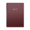 Moyu Uitwisbaar Notitieboek | A5 | 40 pagina's | Hardcover | Rood