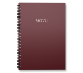 Moyu | A5 | 40 pagina's | Hardcover | Rood | 4 stuks