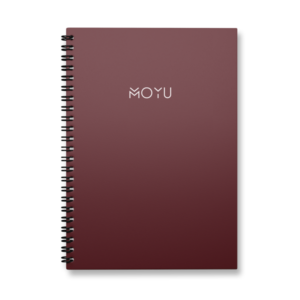 Moyu | A5 | 40 pagina’s | Hardcover | Rood | 4 stuks