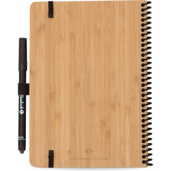 Bambook uitwisbaar notitieboek 40 pagina's A5 hardcover bamboo