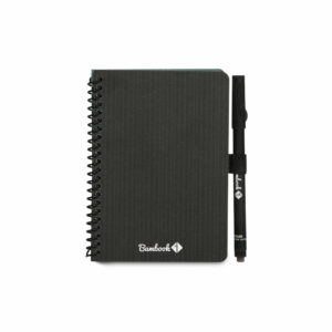 Bambook uitwisbaar notitieboek 40 pagina’s A6 Softcover zwart