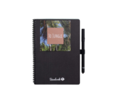 Bambook uitwisbaar notitieboek 40 pagina's A5 Softcover zwart