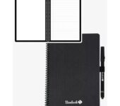 Bambook uitwisbaar notitieboek 40 pagina's A5 Softcover zwart
