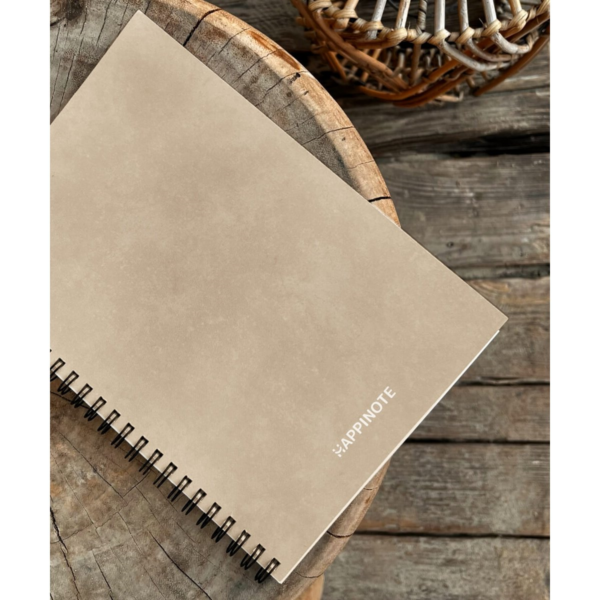 Happinote Uitwisbaar notitieboek | A5 | 100 pagina's | Softcover | Sandy Beach