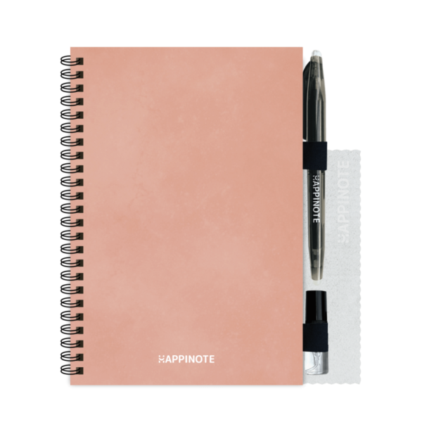 Happinote | A5 | 100 pagina's | Softcover | Pink Desert | 4 stuks
