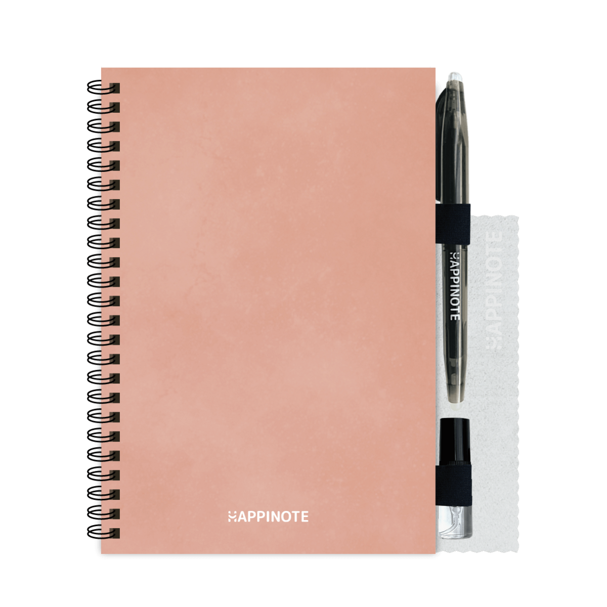 Hapinote Uitwisbaar notitieboek A5 - Pink Desert voorkant