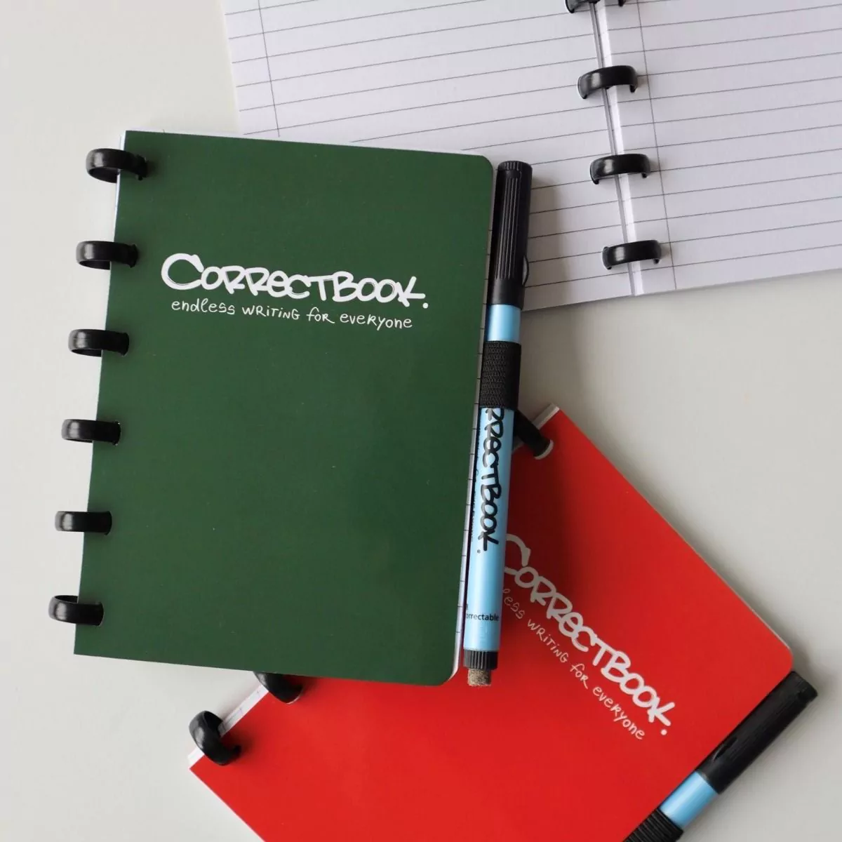 Uitwisbaar notitieboek correctbook duurzaam product